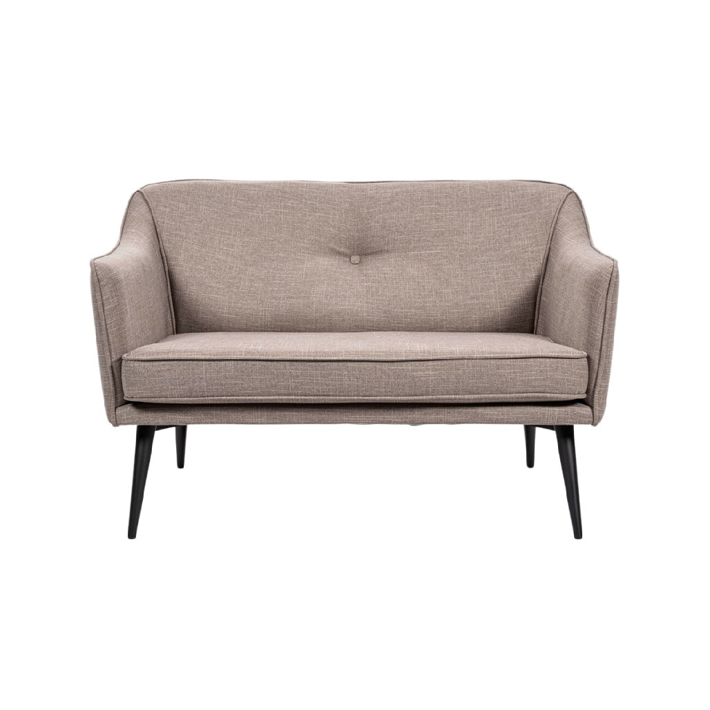Stylish Mid-Century Modern Two-Seater Sofa
